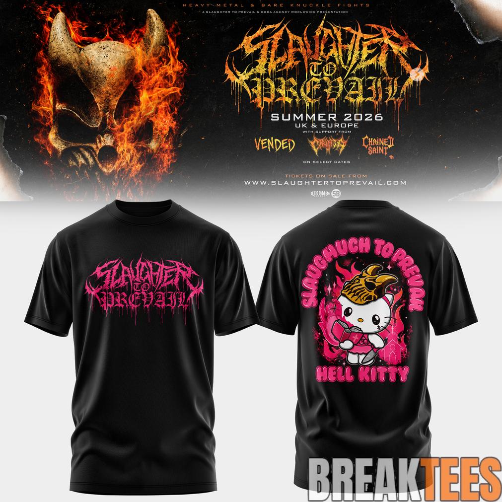 Slaughter to Prevail Summer Tour 2026 Limited - Adult & Kids T-Shirts, Sweatshirts & Hoodies apparel design preview 1
