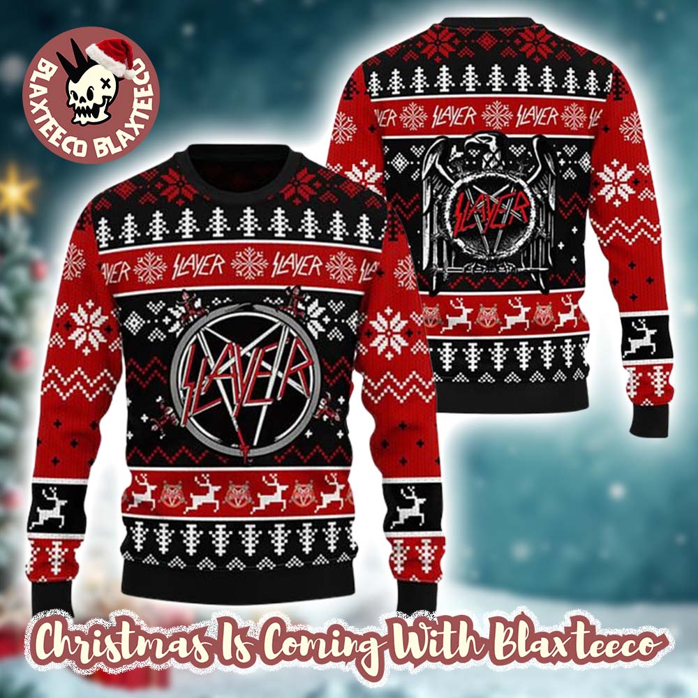 Slayer Ugly Christmas Sweater - Holiday Gift product image