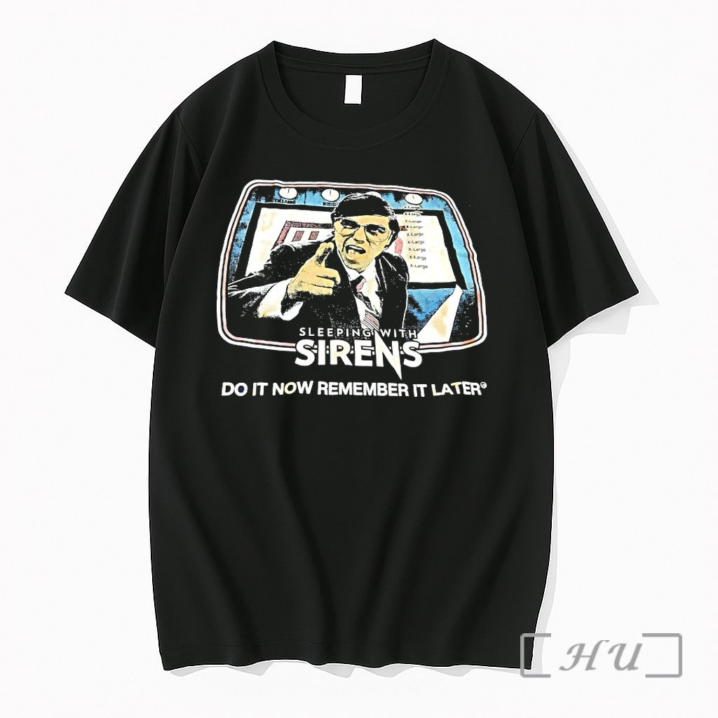 Sleeping With Sirens Do It Now Remember Later Sweater - Adult & Kids T-Shirts, Sweatshirts & Hoodies apparel design preview 1