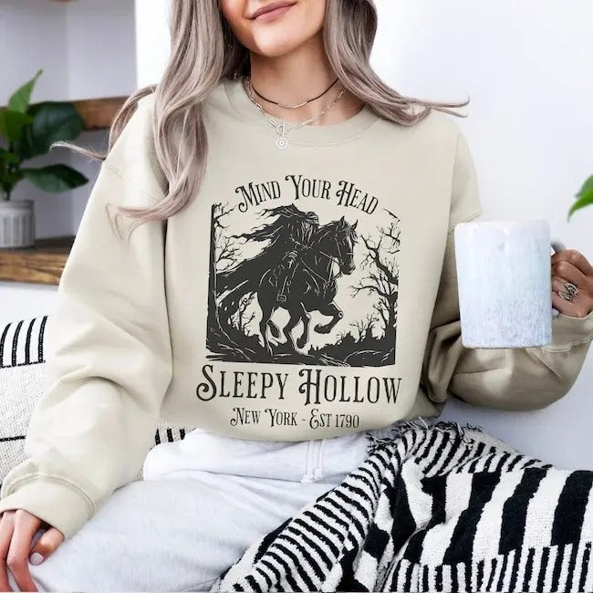 Sleepy Hollow Headless Horseman Dark Academia Booktok - Adult & Kids T-Shirts, Sweatshirts & Hoodies apparel design preview 1