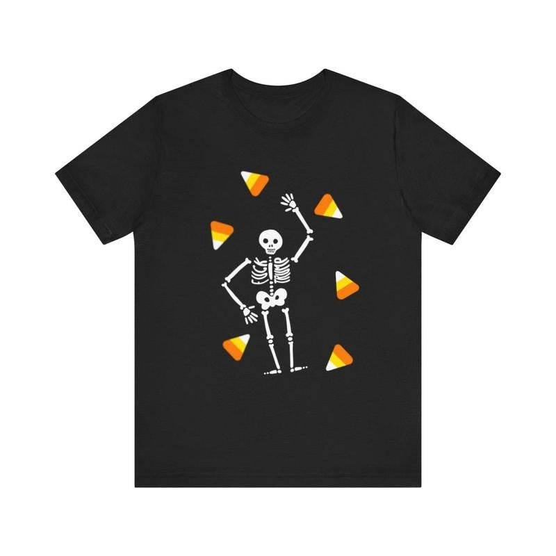 Slightly Subtle Halloween Skeleton Candy Trump Short - Adult & Kids T-Shirts, Sweatshirts & Hoodies apparel design preview 1