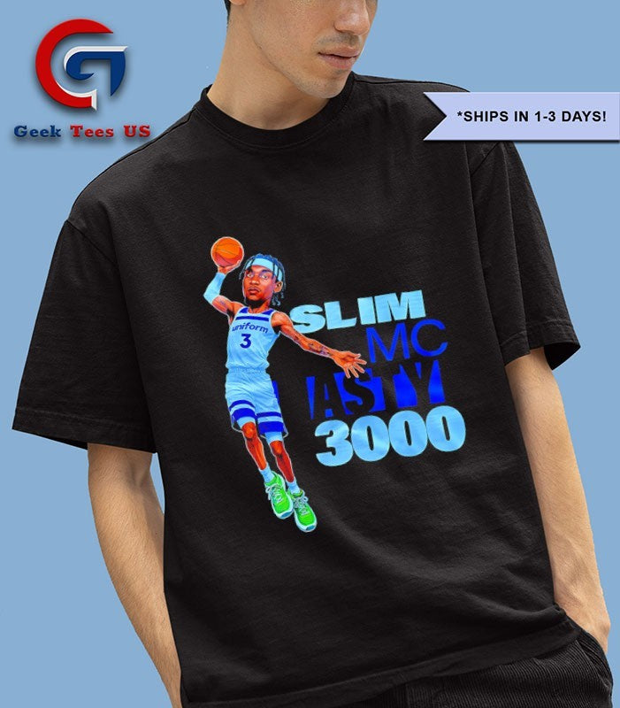 Slim Mc Nasty 3000 Jaden McDaniels Minnesota - Adult & Kids T-Shirts, Sweatshirts & Hoodies apparel design preview 1