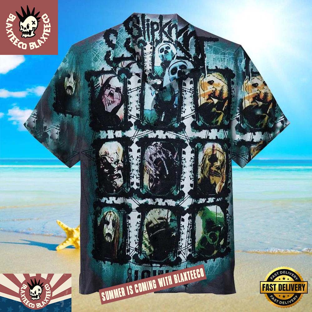 Slipknot Iowa Nightmare Summer Hawaiian - Adult & Kids T-Shirts, Sweatshirts & Hoodies apparel design preview 1