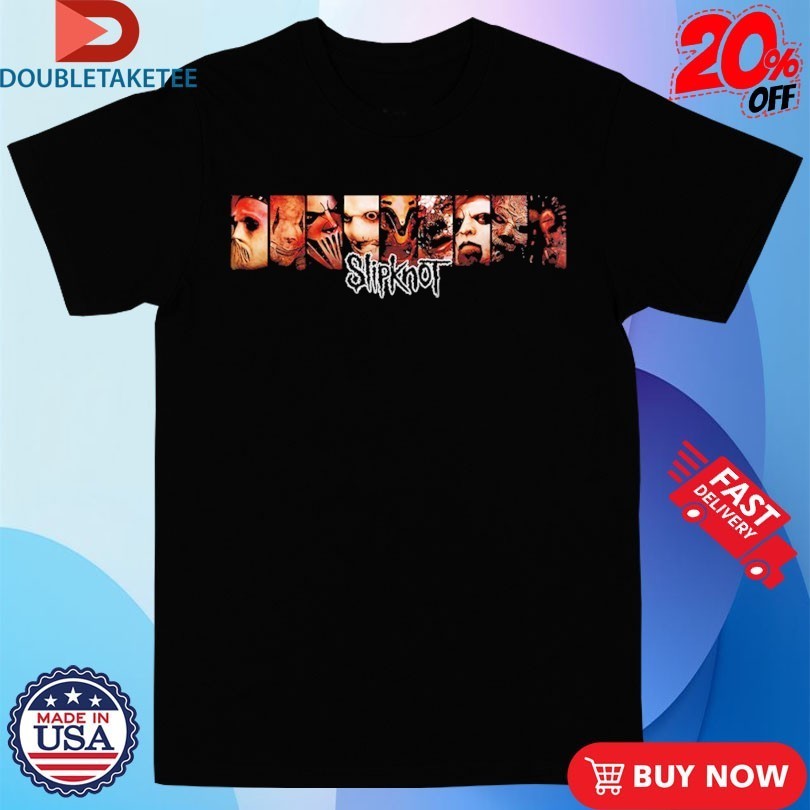 Slipknot Masks 2022 Tour - Adult & Kids T-Shirts, Sweatshirts & Hoodies apparel design preview 1