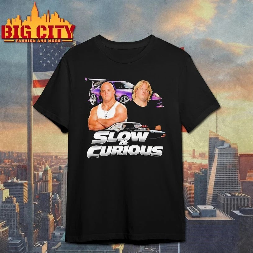 Slow And Curious - Adult & Kids T-Shirts, Sweatshirts & Hoodies apparel design preview 1