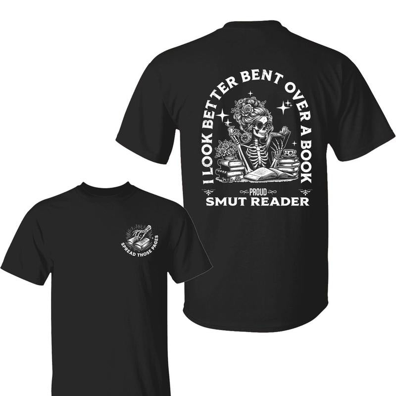 Smut Readers Book Lover Her Funny Reading Spread - Adult & Kids T-Shirts, Sweatshirts & Hoodies apparel design preview 1