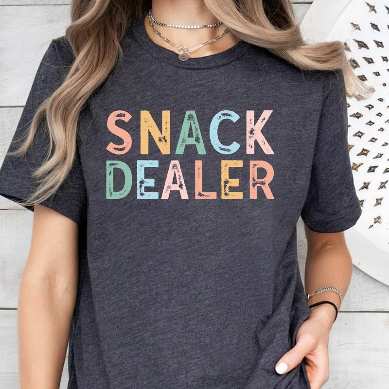 Snack Dealer Funny Mom Twins Triplets - Adult & Kids T-Shirts, Sweatshirts & Hoodies apparel design preview 1