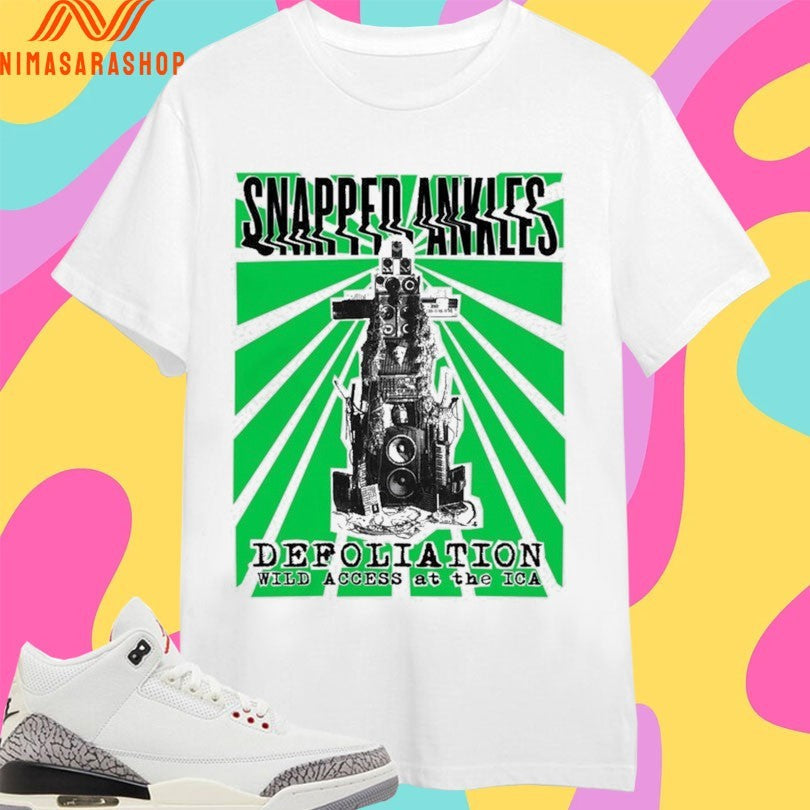 Snapped Ankles Defoliation Wild Access At The Ica - Adult & Kids T-Shirts, Sweatshirts & Hoodies apparel design preview 1