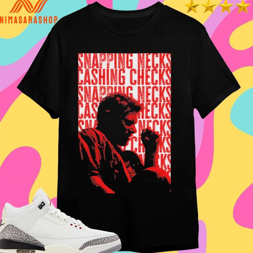 Snapping Necks Cashing Checks - Adult & Kids T-Shirts, Sweatshirts & Hoodies apparel design preview 1