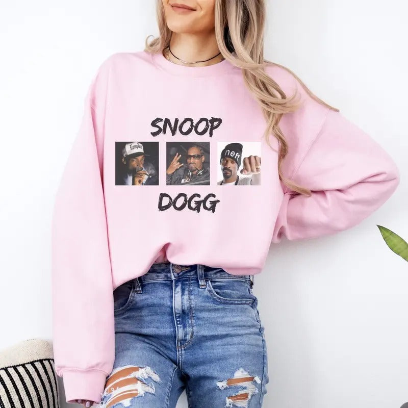 Snoop West Side Dogg Old School Rap Hip Hop Inspired - Adult & Kids T-Shirts, Sweatshirts & Hoodies apparel design preview 1