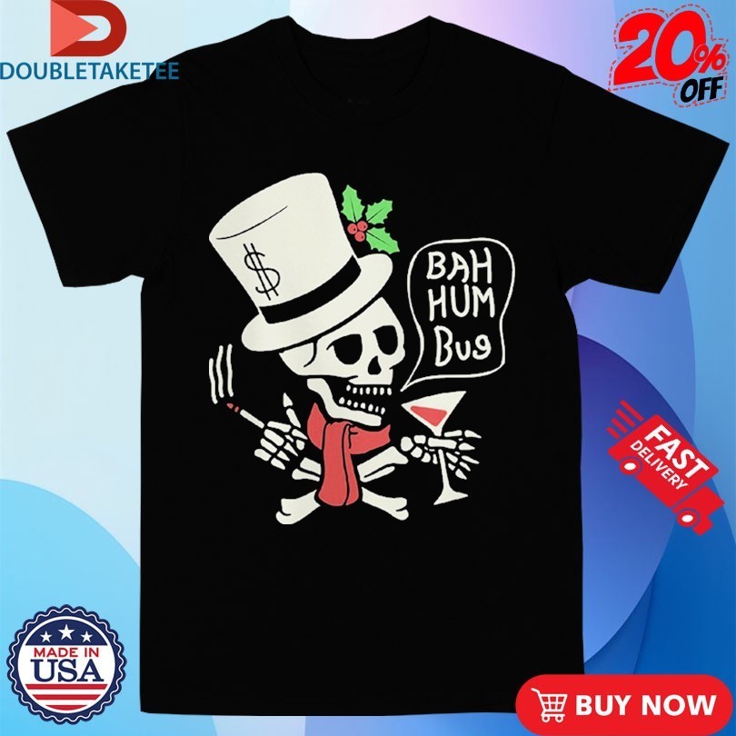 Social Distortion Bah Humbug Skelly Scrooge - Adult & Kids T-Shirts, Sweatshirts & Hoodies apparel design preview 1