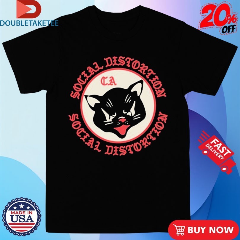 Social Distortion Black Cat - Adult & Kids T-Shirts, Sweatshirts & Hoodies apparel design preview 1