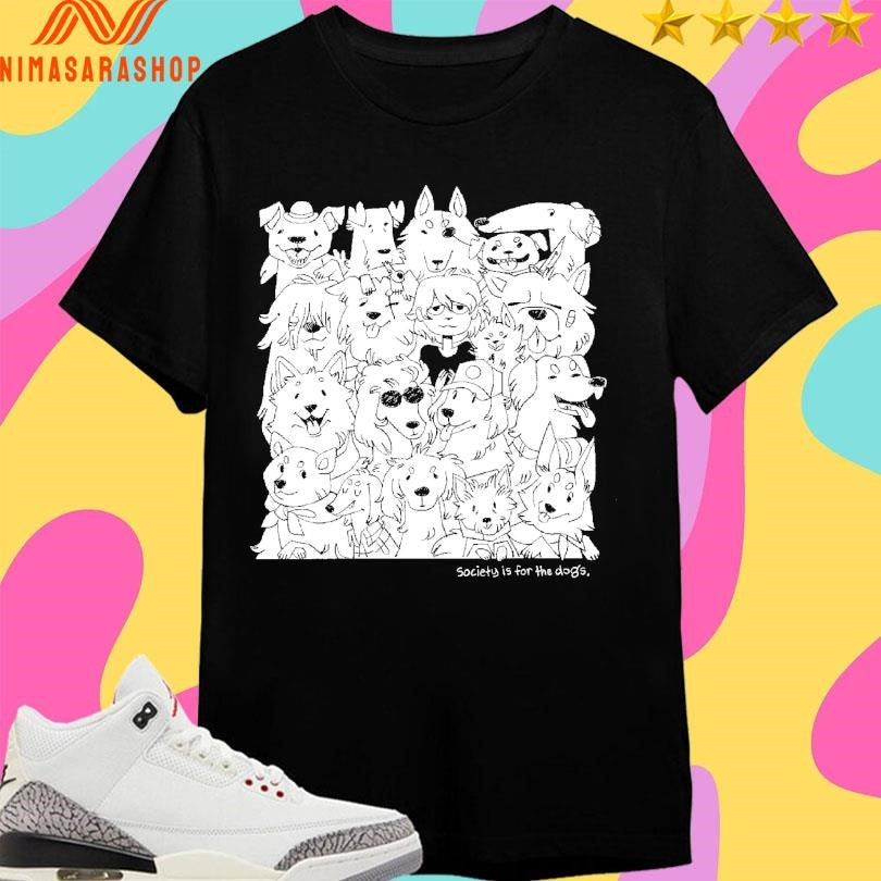 Society Is For The Dogs - Adult & Kids T-Shirts, Sweatshirts & Hoodies apparel design preview 1