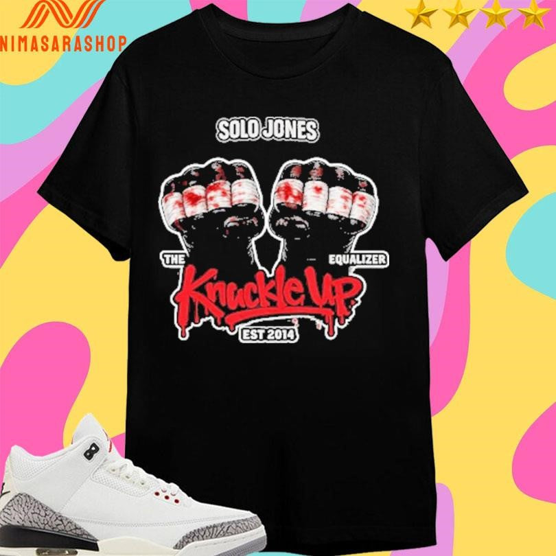 Solo Jones The Equalizer Knuckle Up Est 2014 2026 - Adult & Kids T-Shirts, Sweatshirts & Hoodies apparel design preview 1