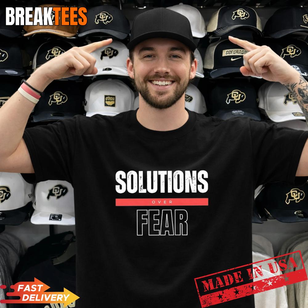 Solutions Over Fear - Adult & Kids T-Shirts, Sweatshirts & Hoodies apparel design preview 1