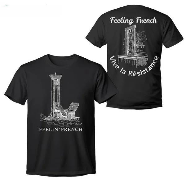 Sonia Samra Feelin' French Guillontine Anti - Adult & Kids T-Shirts, Sweatshirts & Hoodies apparel design preview 1