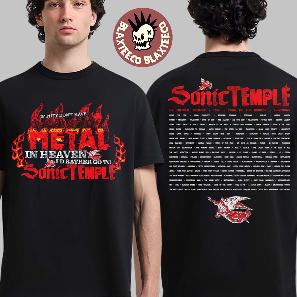 Sonic Temple 2026 Festival Merch In Columbus Ohio At - Adult & Kids T-Shirts, Sweatshirts & Hoodies apparel design preview 1