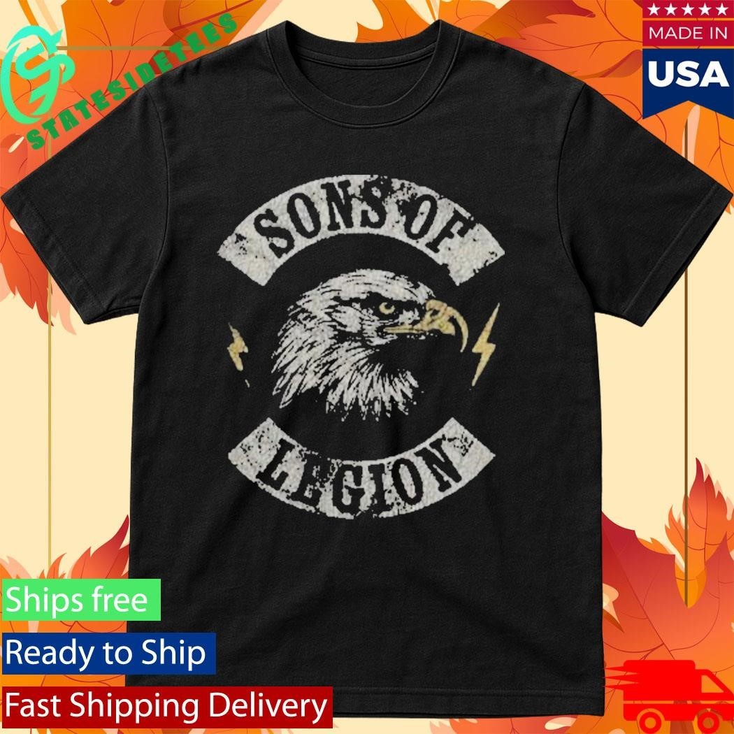 Sons Of Legion Eagle - Adult & Kids T-Shirts, Sweatshirts & Hoodies apparel design preview 1
