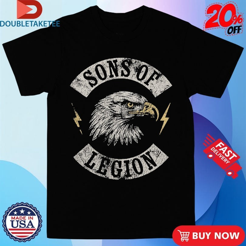 Sons Of Legion Eagle - Adult & Kids T-Shirts, Sweatshirts & Hoodies apparel design preview 1