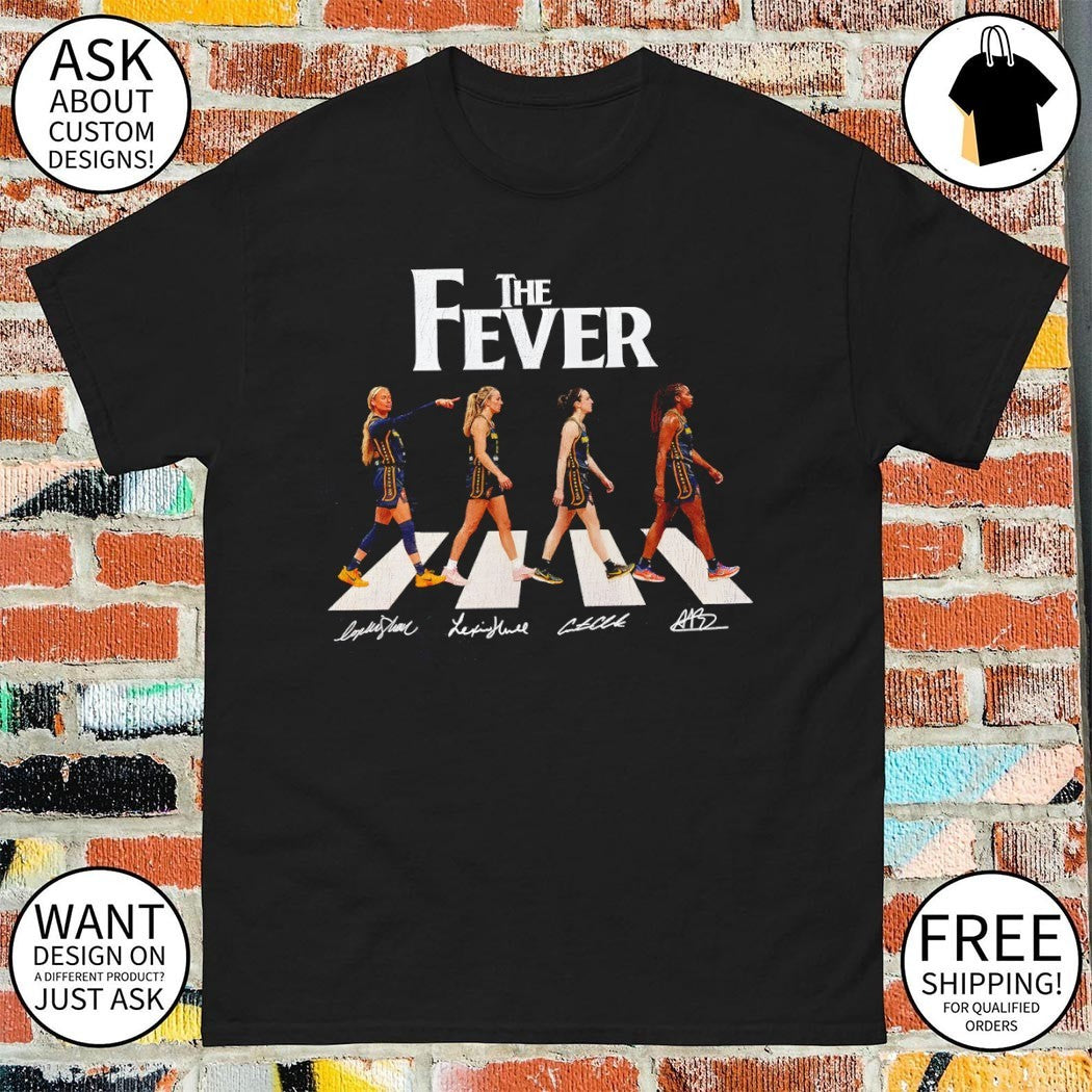 Sophie Cunningham Hull Aliyah The Fever Abbey Road - Adult & Kids T-Shirts, Sweatshirts & Hoodies apparel design preview 1