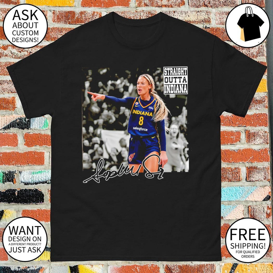 Sophie Cunningham Indiana Fever Basketball Straight - Adult & Kids T-Shirts, Sweatshirts & Hoodies apparel design preview 1