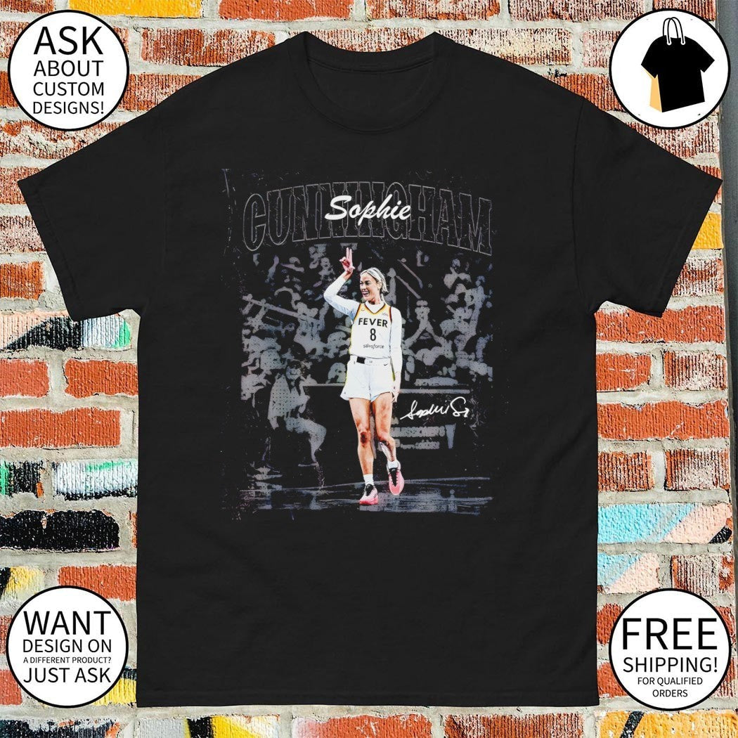 Sophie Cunningham Indiana Fever Basketball WNBA - Adult & Kids T-Shirts, Sweatshirts & Hoodies apparel design preview 1