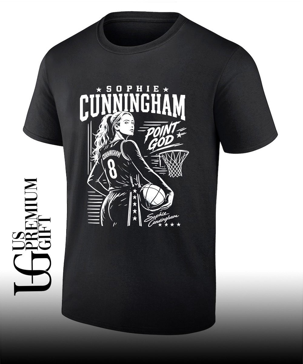 Sophie Cunningham Indiana Fever WNBA Point God - Adult & Kids T-Shirts, Sweatshirts & Hoodies apparel design preview 1