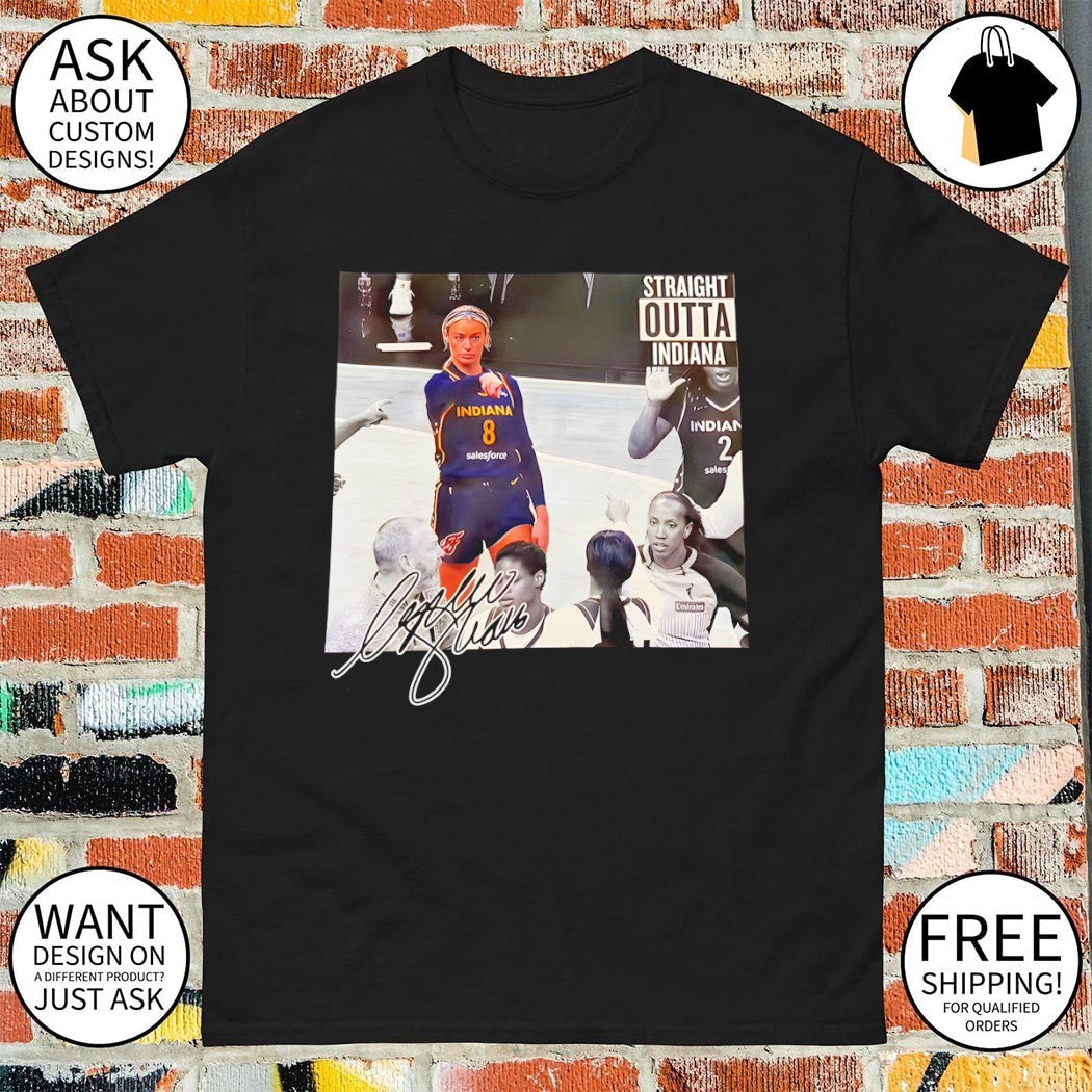 Sophie Cunningham Indiana Fever autographed - Adult & Kids T-Shirts, Sweatshirts & Hoodies apparel design preview 1