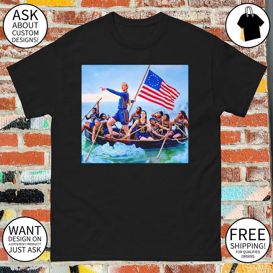 Sophie Cunningham Pointing Indiana Fever Washington - Adult & Kids T-Shirts, Sweatshirts & Hoodies apparel design preview 1