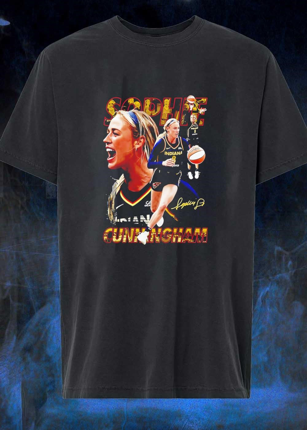 Sophie Cunningham Signature Indiana Fever - Adult & Kids T-Shirts, Sweatshirts & Hoodies apparel design preview 1
