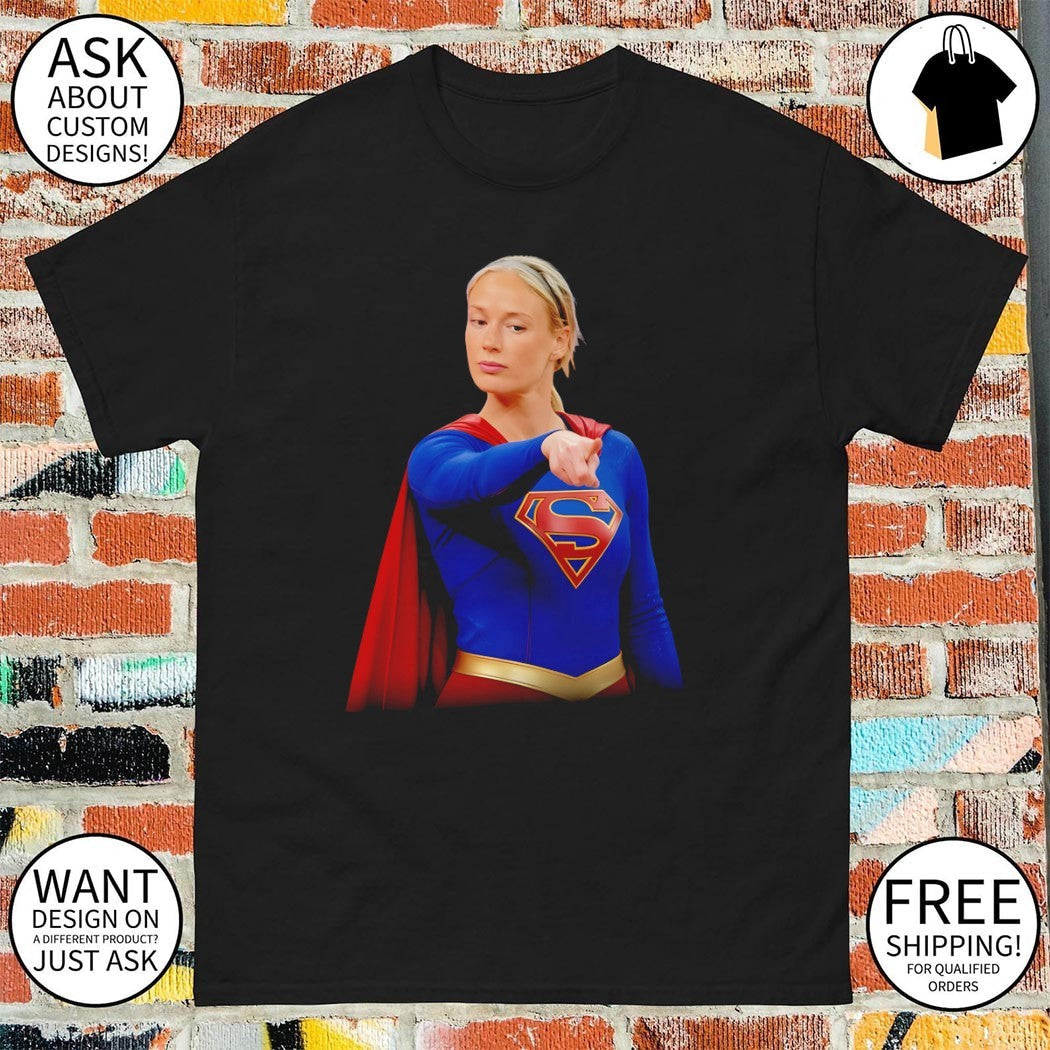 Sophie Cunningham Superman point Indiana Fever - Adult & Kids T-Shirts, Sweatshirts & Hoodies apparel design preview 1