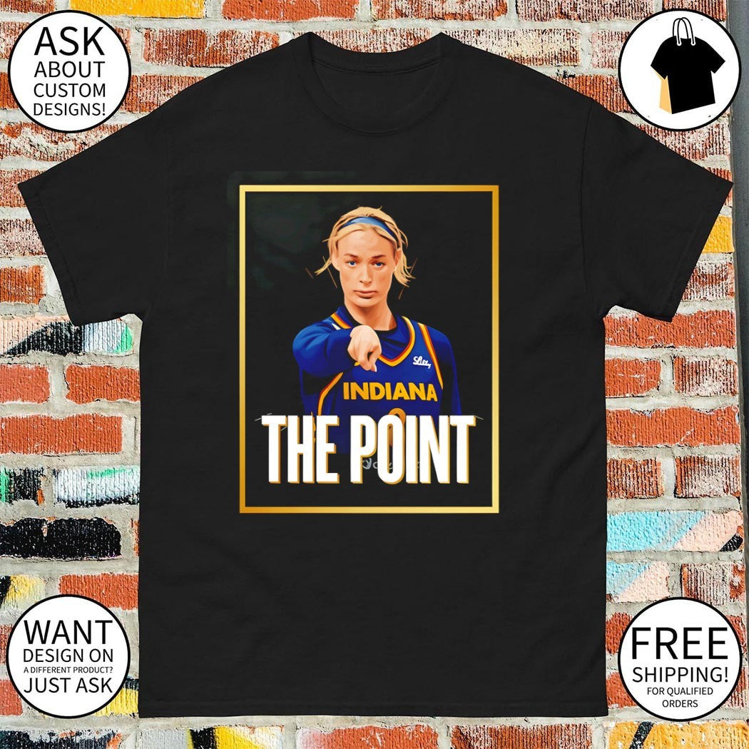 Sophie Cunningham The Point Indiana Fever WNBA - Adult & Kids T-Shirts, Sweatshirts & Hoodies apparel design preview 1