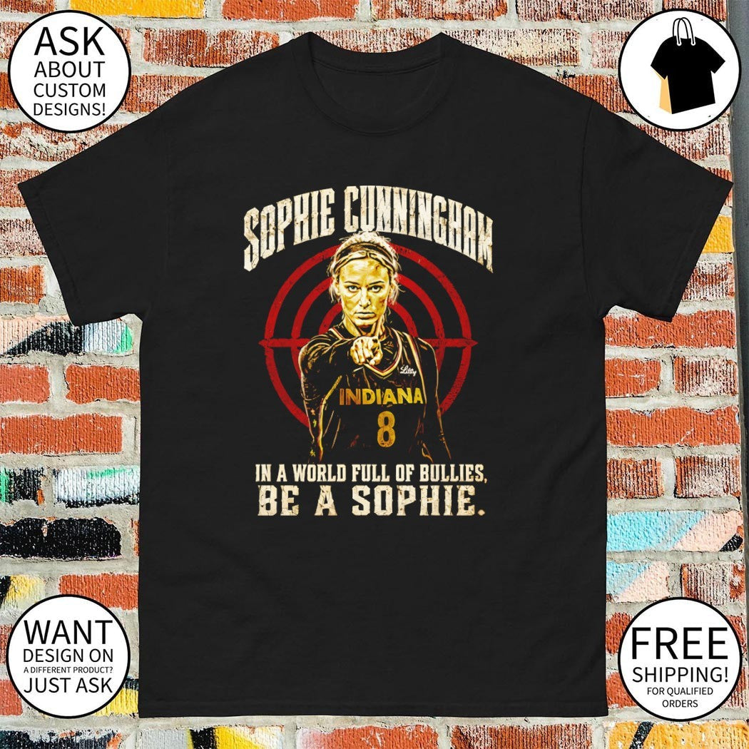 Sophie Cunningham point Indiana Fever WNBA Basketball - Adult & Kids T-Shirts, Sweatshirts & Hoodies apparel design preview 1