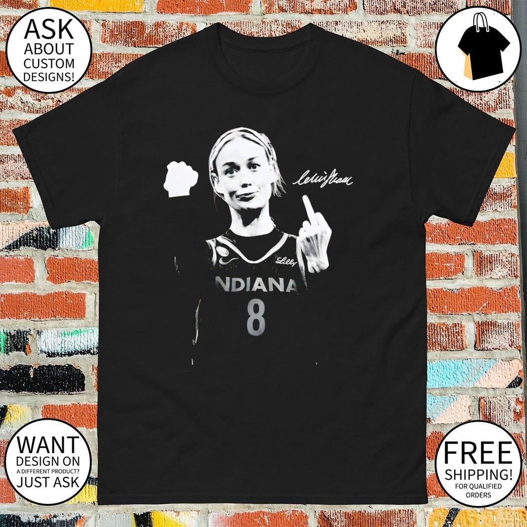 Sophie Cunningham pointing and middle finger Indiana - Adult & Kids T-Shirts, Sweatshirts & Hoodies apparel design preview 1