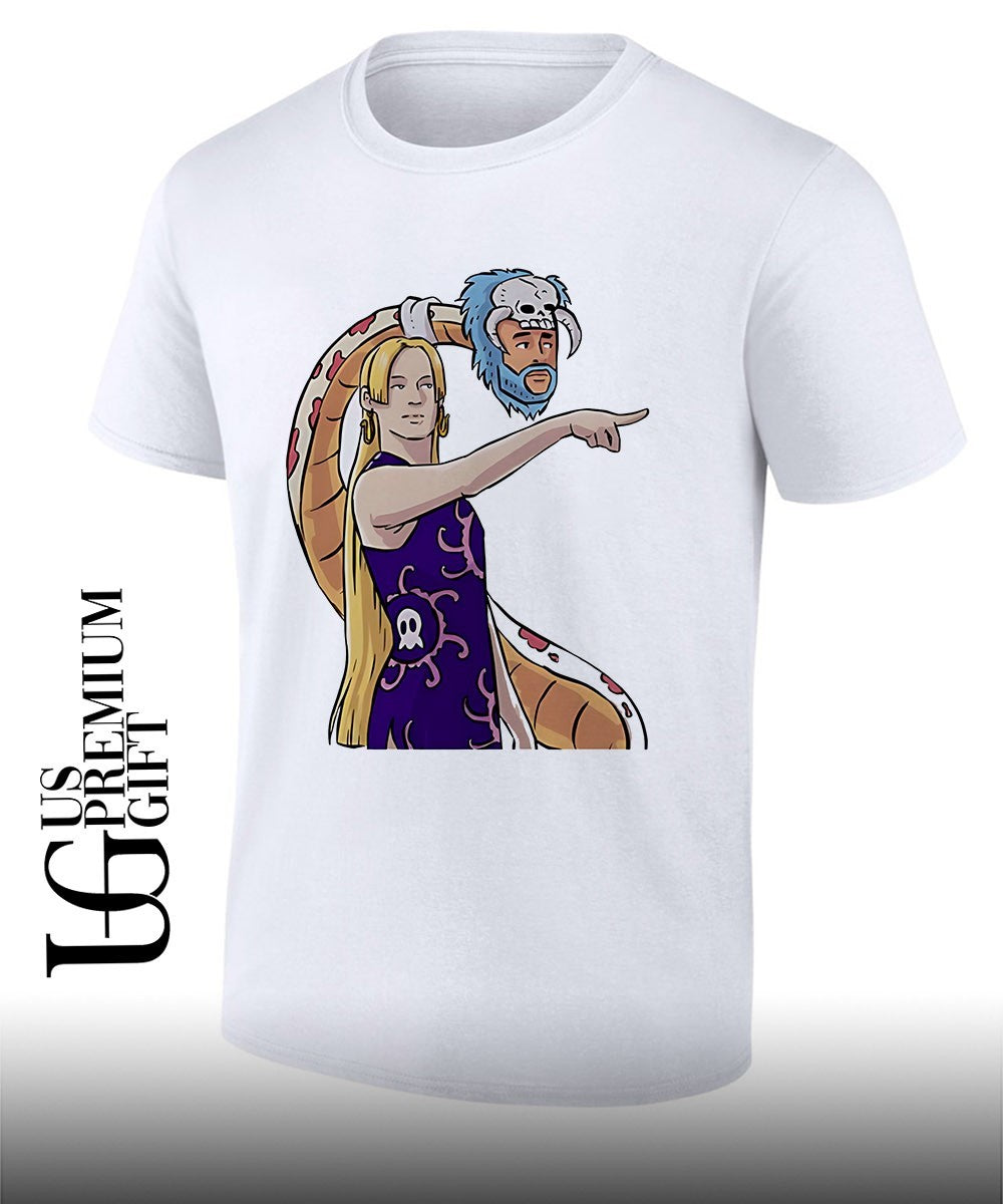 Sophie Cunningham pointing x Boa Hancock - Adult & Kids T-Shirts, Sweatshirts & Hoodies apparel design preview 1