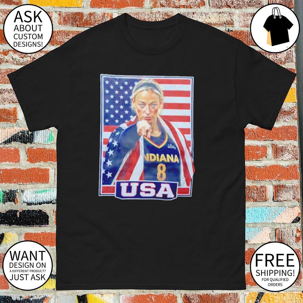 Sophie Cunningham silent finger pointing standoff USA - Adult & Kids T-Shirts, Sweatshirts & Hoodies apparel design preview 1