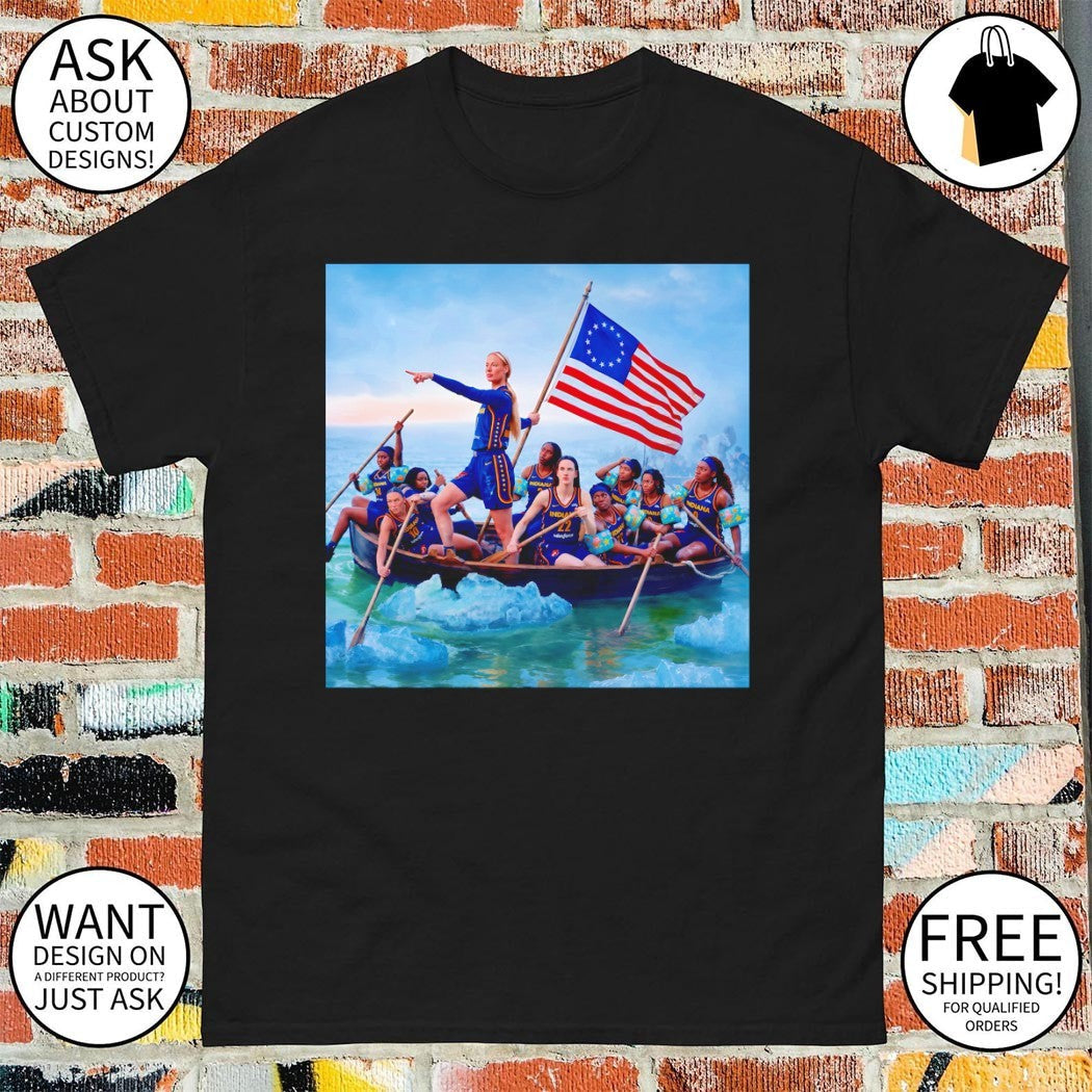Sophie Cunningham x George Washington Crossing the - Adult & Kids T-Shirts, Sweatshirts & Hoodies apparel design preview 1