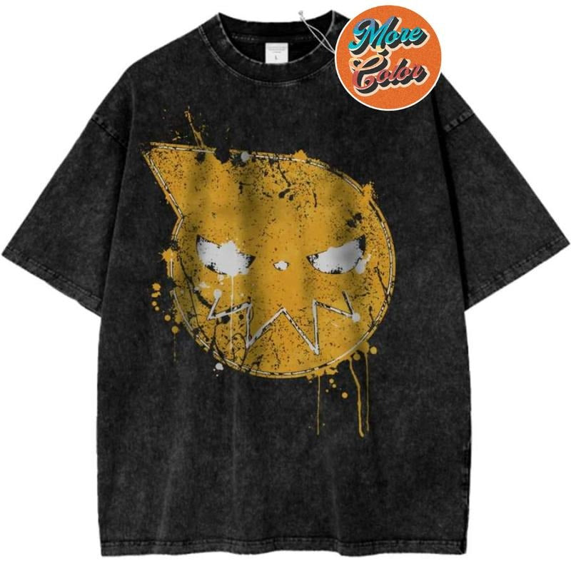 Soul Eater Anime Vintage Cotton Crew Neck Size S 3XL - Adult & Kids T-Shirts, Sweatshirts & Hoodies apparel design preview 1