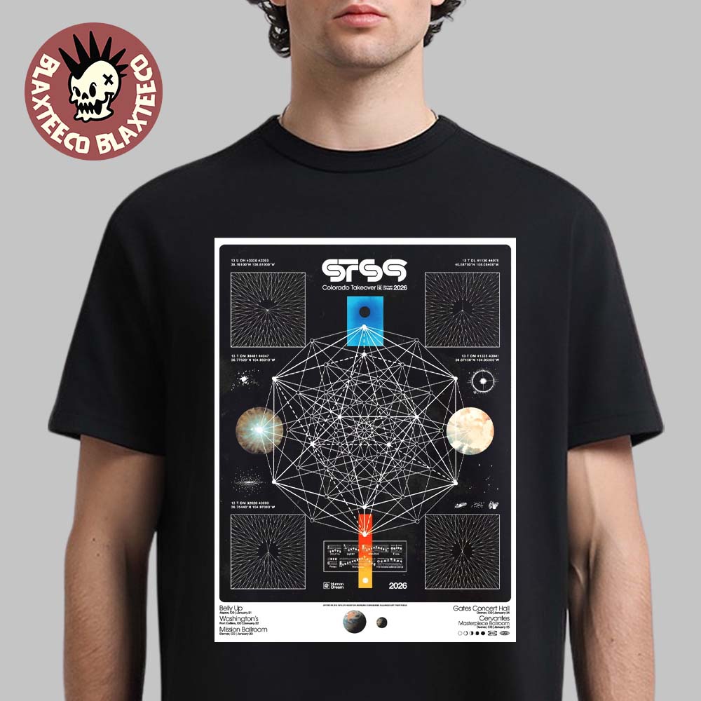 Sound Tribe Sector 9 STS9 X Conscious Alliance - Adult & Kids T-Shirts, Sweatshirts & Hoodies apparel design preview 1