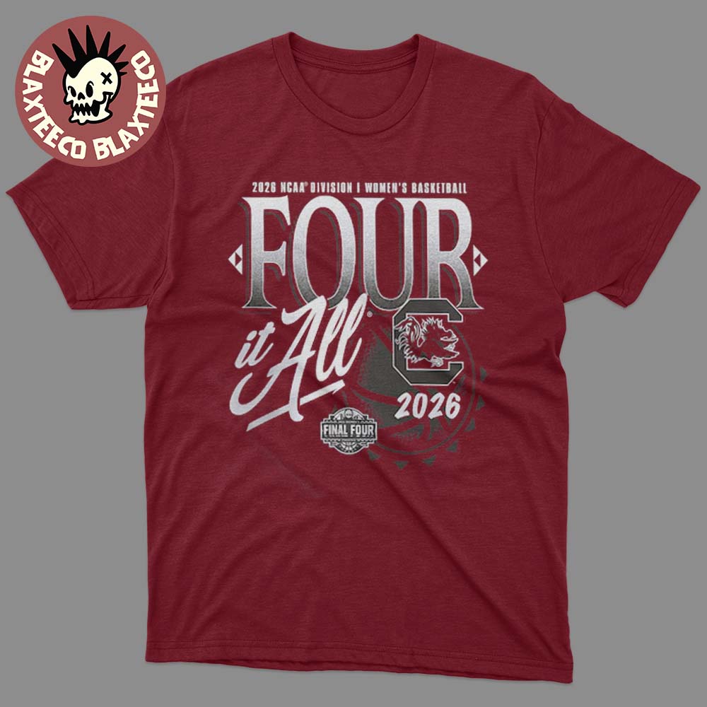 South Carolina Gamecocks Women's Basketball 2026 NCAA - Adult & Kids T-Shirts, Sweatshirts & Hoodies apparel design preview 1