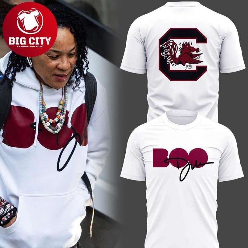 South Carolina Gamecocks x Dawn Staley 2026 Boo Two - Adult & Kids T-Shirts, Sweatshirts & Hoodies apparel design preview 1
