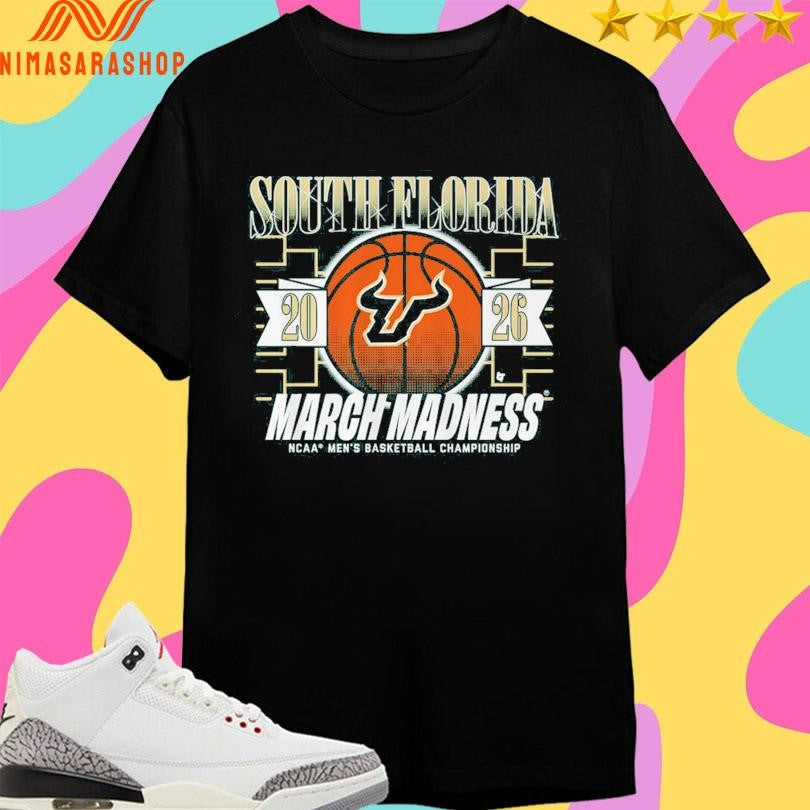 South Florida USF Bulls Mbb 2026 March Madness Ncaa - Adult & Kids T-Shirts, Sweatshirts & Hoodies apparel design preview 1