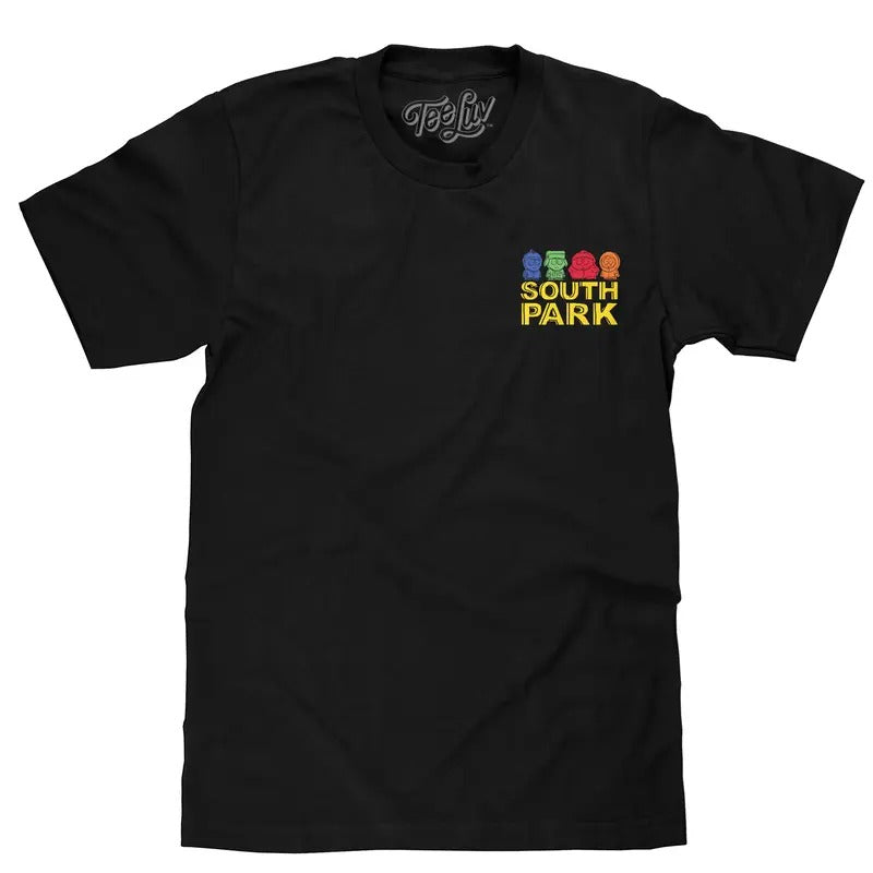 South Park Character Black - Adult & Kids T-Shirts, Sweatshirts & Hoodies apparel design preview 1