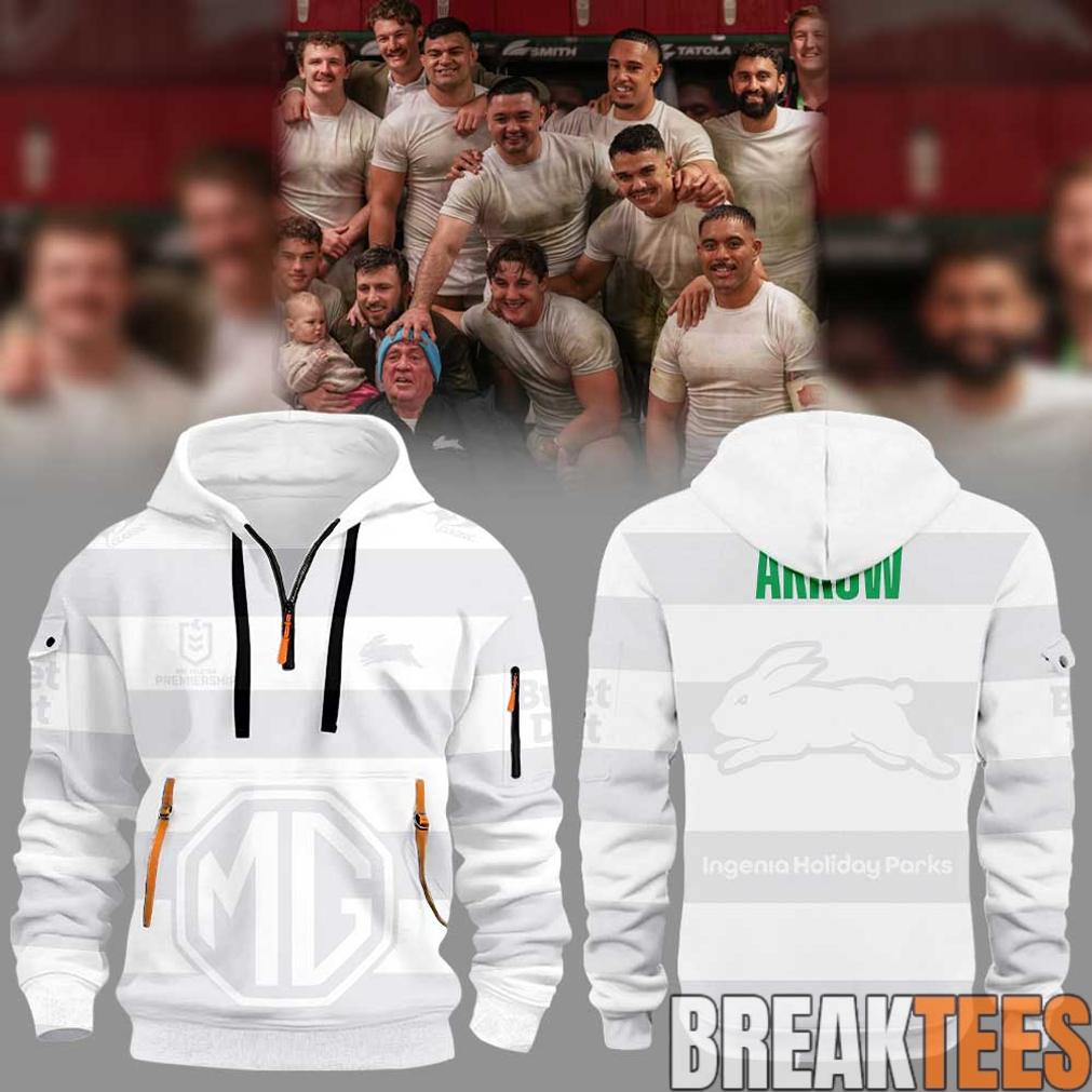South Sydney Rabbitohs Arrow White 2026 - Adult & Kids T-Shirts, Sweatshirts & Hoodies apparel design preview 1