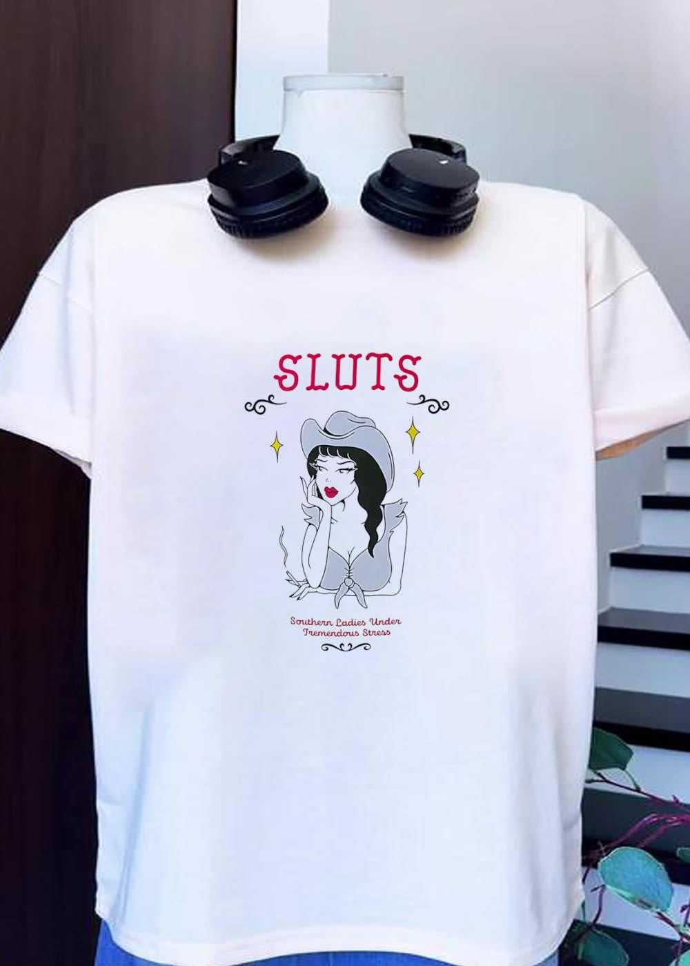 Southern Ladies Under Tremendous Stress Smoking - Adult & Kids T-Shirts, Sweatshirts & Hoodies apparel design preview 1