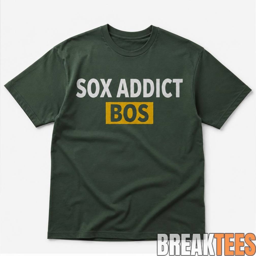 Sox Addict Bos - Adult & Kids T-Shirts, Sweatshirts & Hoodies apparel design preview 1