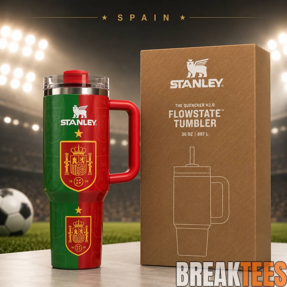 Spain National Team WC26 Stanley Tumbler - Adult & Kids T-Shirts, Sweatshirts & Hoodies apparel design preview 1