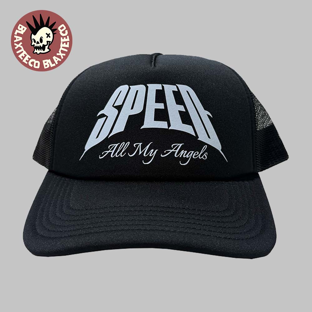 Speed Australia Merch All My Angels Trucker Hat - Adult & Kids T-Shirts, Sweatshirts & Hoodies apparel design preview 1
