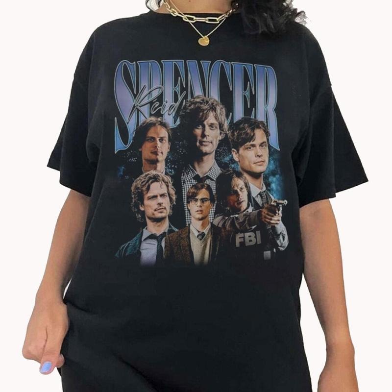 Spencer Reid Dr Crimina Minds Fans Criminal Matthew - Adult & Kids T-Shirts, Sweatshirts & Hoodies apparel design preview 1