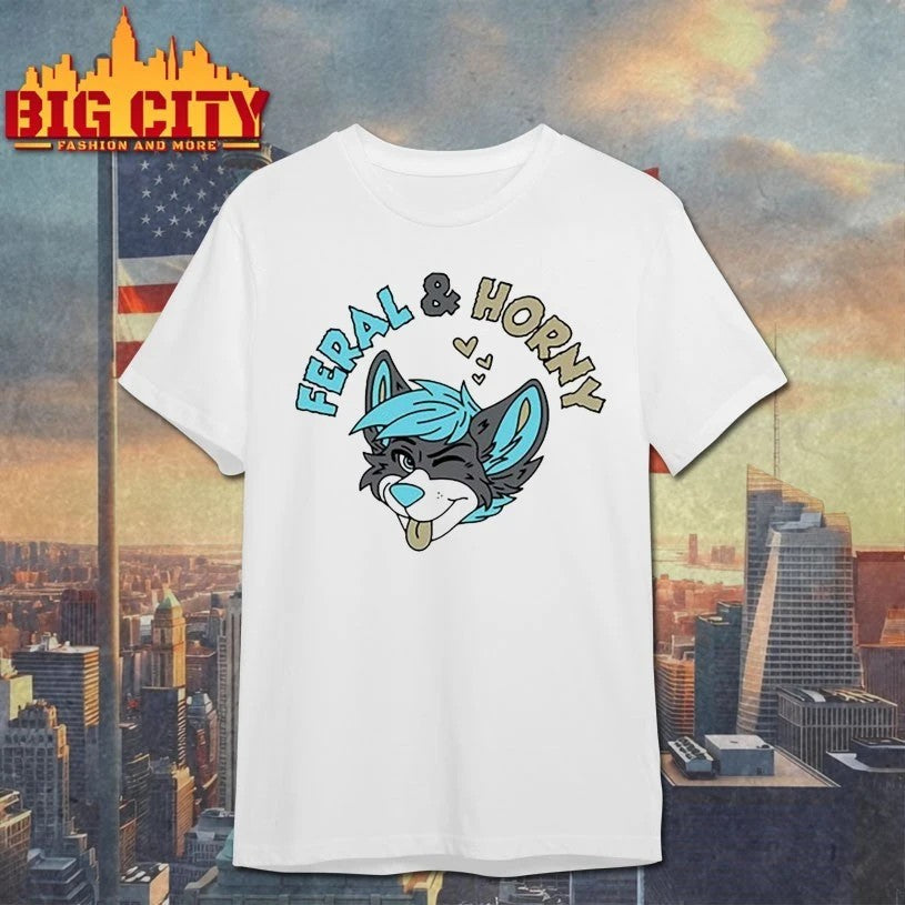 Spencer's Feral Horny - Adult & Kids T-Shirts, Sweatshirts & Hoodies apparel design preview 1